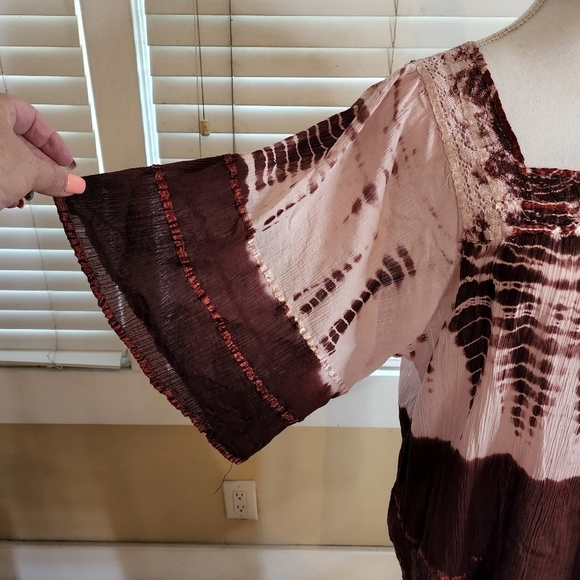 Advance Apparel Women's Bohemian Inspired Tunic NWOT - Picture 5 of 12